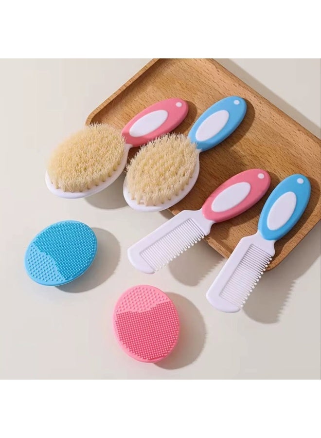 شيكو طقم العناية بالشعر والاستحمام للأطفال 3 قطع-ازرق - Image 1